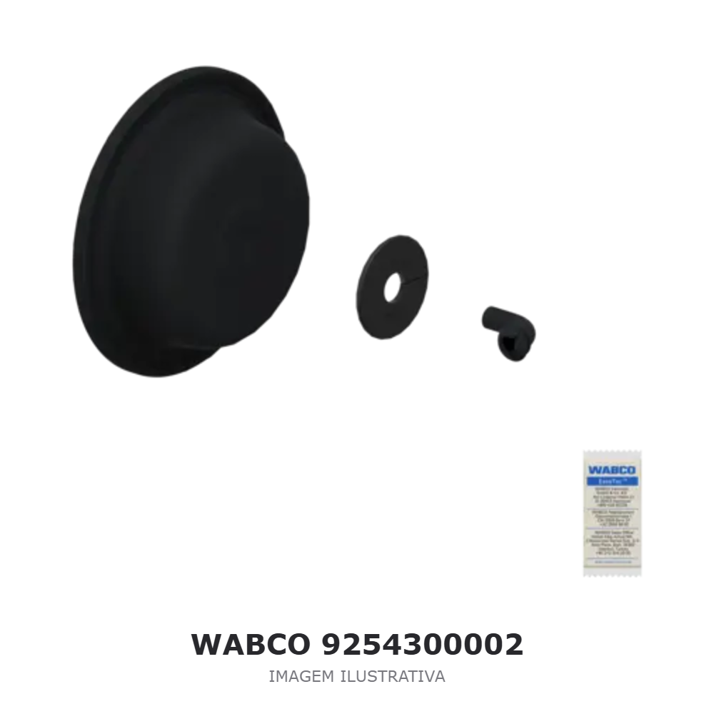 KIT DE DIAFRAGMA WABCO – 9254300002 – imagem ilustrativa KIT DE DIAFRAGMA WABCO – 9254300002 – imagem ilustrativa
