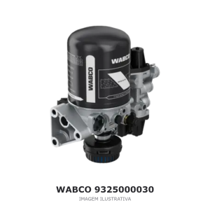 UNIDADE DE TRATAMENTO DE AR WABCO MERCEDES-BENZ – 9325000030 – imagem ilustrativa