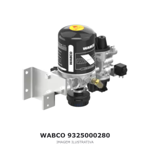 UNIDADE DE TRATAMENTO DE AR (APU) WABCO 24 V MERCEDES-BENZ – 9325000280 – imagem ilustrativa