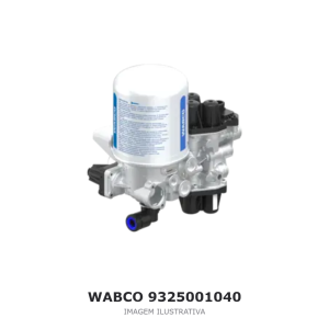 UNIDADE DE TRATAMENTO DE AR WABCO IVECO – 9325001040 – imagem ilustrativa