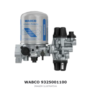 UNIDADE DE TRATAMENTO DE AR WABCO 24 V MERCEDES-BENZ – 9325001100 – imagem ilustrativa
