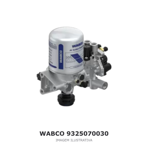 UNIDADE DE TRATAMENTO DE AR WABCO MERCEDES-BENZ – 9325070030 – imagem ilustrativa