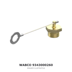 VÁLVULA DE DESCARGA WABCO MERCEDES-BENZ / FORD – 9343000260 – imagem ilustrativa