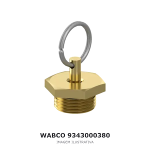 VÁLVULA DE DESCARGA WABCO SCANIA / DAF / JOHN DEERE – 9343000380 – imagem ilustrativa
