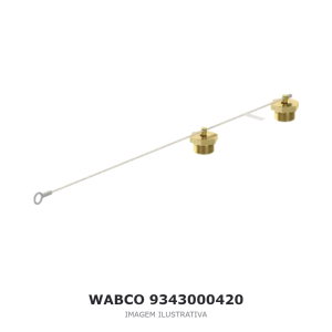 VÁLVULA DE DESCARGA WABCO MAN / VW – 9343000420 – imagem ilustrativa