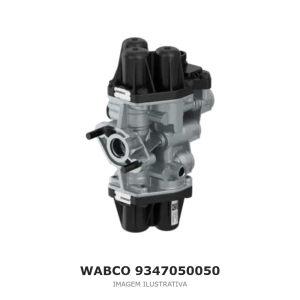 VÁLVULA DE PROTEÇÃO MULTICIRCUITO WABCO MERCEDES-BENZ / SCANIA / MAN – 9347050050 – imagem ilustrativa