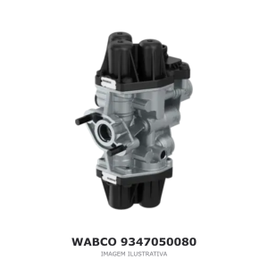 VÁLVULA DE PROTEÇÃO DE 4 CIRCUITOS WABCO MERCEDES-BENZ – 9347050080 – imagem ilustrativa