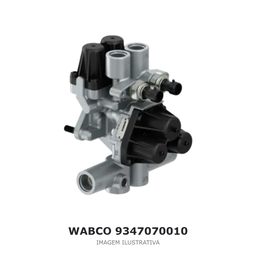 VÁLVULA DE PROTEÇÃO MULTICIRCUITO WABCO – 9347070010 – imagem ilustrativa VÁLVULA DE PROTEÇÃO MULTICIRCUITO WABCO – 9347070010 – imagem ilustrativa