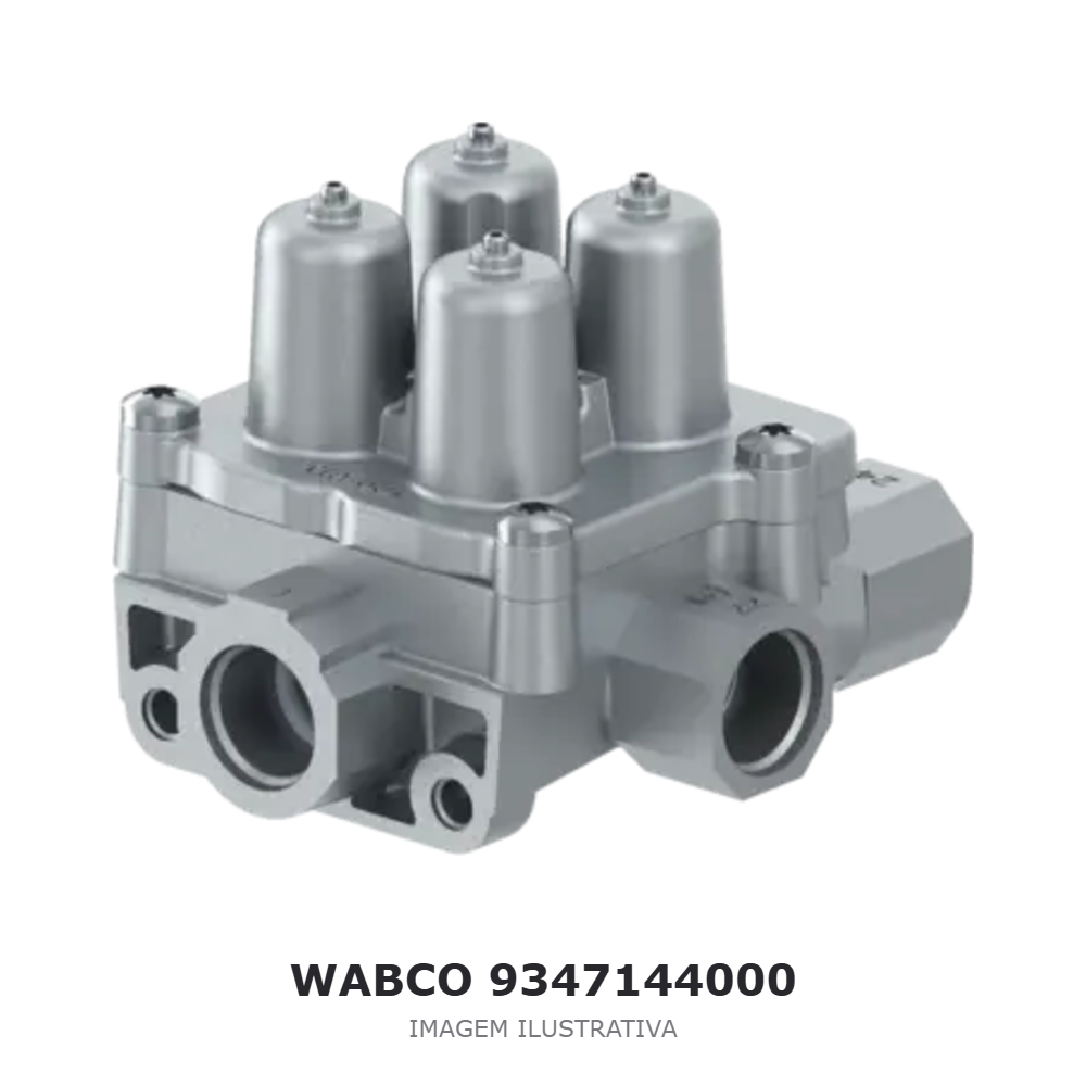 VÁLVULA DE PROTEÇÃO MULTICIRCUITO WABCO MAN – 9347144000 – imagem ilustrativa VÁLVULA DE PROTEÇÃO MULTICIRCUITO WABCO MAN – 9347144000 – imagem ilustrativa