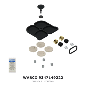JOGO DE REPARO DA VÁLVULA DE PROTEÇÃO WABCO – 9347149222 – imagem ilustrativa