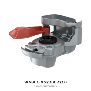 ACOPLAMENTO PNEUMÁTICO WABCO MERCEDES-BENZ / VOLVO / SCANIA – 9522002210 – imagem ilustrativa