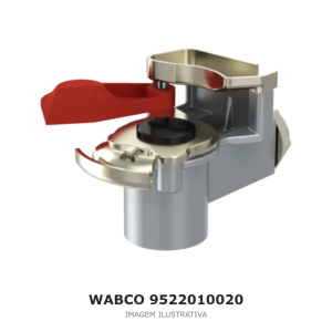 ACOPLAMENTO PNEUMÁTICO WABCO SCANIA / MAN / DAF – 9522010020 – imagem ilustrativa