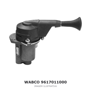 VÁLVULA DO FREIO DE ESTACIONAMENTO WABCO MERCEDES-BENZ / VOLVO / SCANIA – 9617011000 – imagem ilustrativa