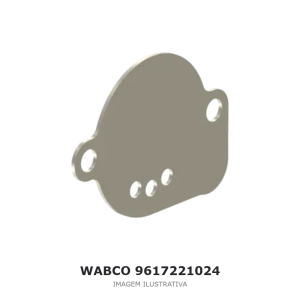 PLACA WABCO – 9617221024 – imagem ilustrativa