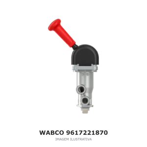 VÁLVULA DO FREIO DE ESTACIONAMENTO WABCO FORD – 9617221870 – imagem ilustrativa