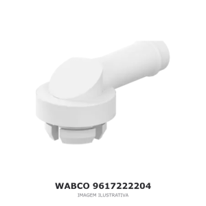 VÁLVULA DO FREIO DE ESTACIONAMENTO WABCO SCANIA / MAN / IVECO – 9617222204 – imagem ilustrativa