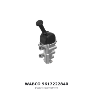 VÁLVULA DO FREIO DE ESTACIONAMENTO WABCO MERCEDES-BENZ – 9617222840 – imagem ilustrativa