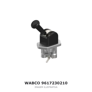 VÁLVULA DO FREIO DE ESTACIONAMENTO WABCO SCANIA / DAF – 9617230210 – imagem ilustrativa
