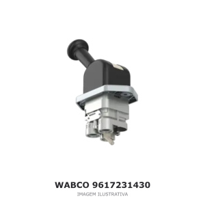 VÁLVULA DO FREIO DE ESTACIONAMENTO WABCO BEIBEN / BYD / CAMC – 9617231430 – imagem ilustrativa