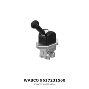 VÁLVULA DO FREIO DE ESTACIONAMENTO WABCO SINOTRUK – 9617231560 – imagem ilustrativa