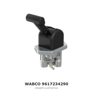 VÁLVULA DO FREIO DE ESTACIONAMENTO WABCO RENAULT – 9617234290 – imagem ilustrativa