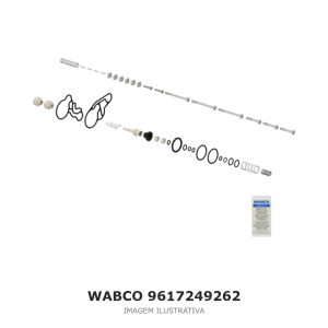 VÁLVULA DO FREIO DE ESTACIONAMENTO WABCO – 9617249262 – imagem ilustrativa