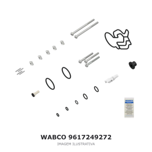 VÁLVULA DO FREIO DE ESTACIONAMENTO WABCO – 9617249272 – imagem ilustrativa