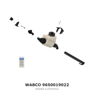JOGO DE REPARO DA PEDALEIRA WABCO VOLVO / IVECO / DAF – 9650019022 – imagem ilustrativa