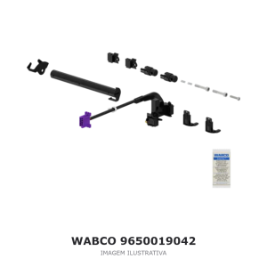 JOGO DE REPARO DA PEDALEIRA WABCO VOLVO / DAF / RENAULT – 9650019042 – imagem ilustrativa