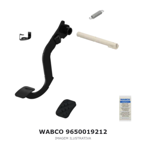 JOGO DE REPARO DA PEDALEIRA WABCO VOLVO / DAF / RENAULT – 9650019212 – imagem ilustrativa