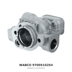 CORPO DE VÁLVULA WABCO MAN – 9700510254 – imagem ilustrativa