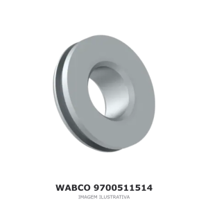 GUIA DE VÁLVULA WABCO SCANIA / MAN / FORD – 9700511514 – imagem ilustrativa