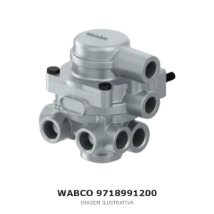 VÁLVULA RELÉ WABCO – 9718991200 – imagem ilustrativa