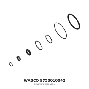 JOGO DE REPARO DA VÁLVULA RELÉ WABCO MERCEDES-BENZ / SCANIA – 9730010042 – imagem ilustrativa