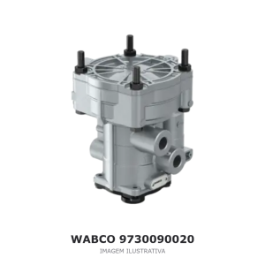 VÁLVULA DE CONTROLE DO REBOQUE WABCO VOLVO / IVECO – 9730090020 – imagem ilustrativa