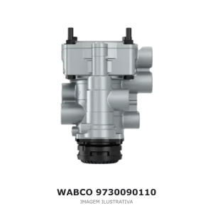 VÁLVULA DE CONTROLE DO REBOQUE WABCO MAN / VW / FORD – 9730090110 – imagem ilustrativa