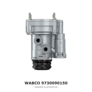 VÁLVULA DE CONTROLE DO REBOQUE WABCO VOLVO – 9730090150 – imagem ilustrativa