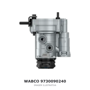 VÁLVULA DE CONTROLE DO REBOQUE WABCO MAN / VW / FORD – 9730090240 – imagem ilustrativa