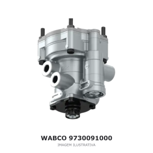 VÁLVULA DE CONTROLE DO REBOQUE WABCO SCANIA – 9730091000 – imagem ilustrativa