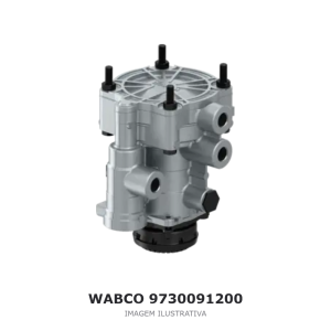 VÁLVULA DE CONTROLE DO REBOQUE WABCO SCANIA – 9730091200 – imagem ilustrativa