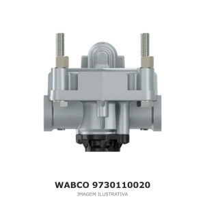 VÁLVULA RELÉ WABCO MERCEDES-BENZ / VOLVO / SCANIA – 9730110020 – imagem ilustrativa