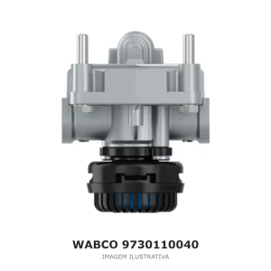 VÁLVULA RELÉ WABCO MERCEDES-BENZ / VOLVO / SCANIA – 9730110040 – imagem ilustrativa
