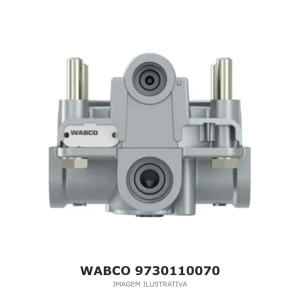 VÁLVULA RELÉ WABCO MERCEDES-BENZ / MAN / VW – 9730110070 – imagem ilustrativa