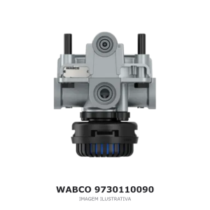 VÁLVULA RELÉ WABCO VOLVO / IVECO / DAF – 9730110090 – imagem ilustrativa