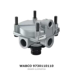 VÁLVULA RELÉ WABCO VOLVO – 9730110110 – imagem ilustrativa