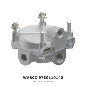 VÁLVULA RELÉ WABCO MERCEDES-BENZ – 9730110140 – imagem ilustrativa