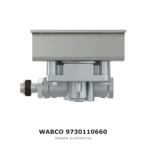 VÁLVULA RELÉ WABCO MAN / VW – 9730110660 – imagem ilustrativa