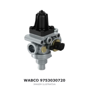 VÁLVULA DESCARREGADORA WABCO MERCEDES-BENZ / VOLVO / SCANIA – 9753030720 – imagem ilustrativa