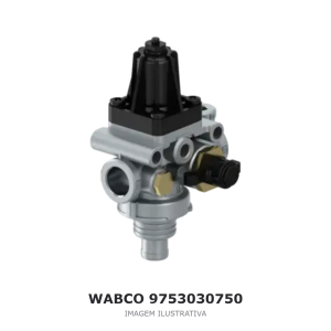 VÁLVULA DESCARREGADORA WABCO SCANIA – 9753030750 – imagem ilustrativa