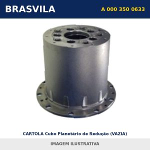 CARTOLA Cubo Planetário de Redução (VAZIA) A 000 350 0633 Mercedes-Benz BRASVILA – imagem ilustrativa